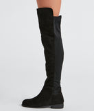 Top Fashion Over-The-Knee Boots is a trendy pick to create 2023 concert outfits, festival dresses, outfits for raves, or to complete your best party outfits or clubwear!