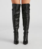 Sleek Moves Over-The-Knee Stiletto Boots are chic ladies' shoes to complete your best 2023 outfits. They come in a variety of trendy women's shoe styles like platforms and dressy low-heels, & are available in wide widths for better comfort.