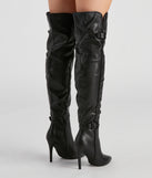 Sleek Moves Over-The-Knee Stiletto Boots are chic ladies' shoes to complete your best 2023 outfits. They come in a variety of trendy women's shoe styles like platforms and dressy low-heels, & are available in wide widths for better comfort.