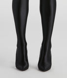Runway Ready Legging Stiletto Boots are chic ladies' shoes to complete your best 2023 outfits. They come in a variety of trendy women's shoe styles like platforms and dressy low-heels, & are available in wide widths for better comfort.