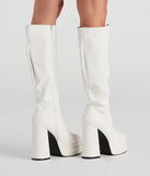 Rad And Retro Under The Knee Boots are chic ladies' shoes to complete your best 2023 outfits. They come in a variety of trendy women's shoe styles like platforms and dressy low-heels, & are available in wide widths for better comfort.