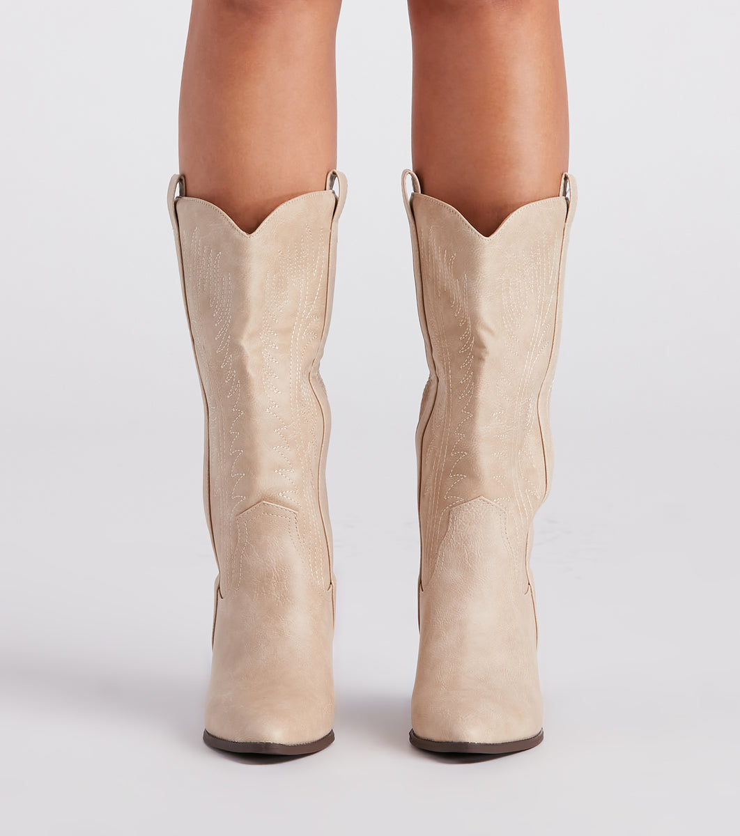 Country-Chic Cowboy Boots