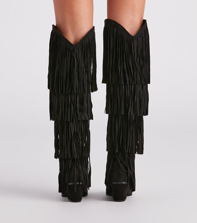 Shake It Off Fringe Cowgirl Boots | Windsor
