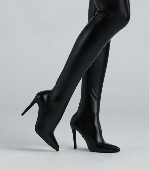 New look stiletto boots sale