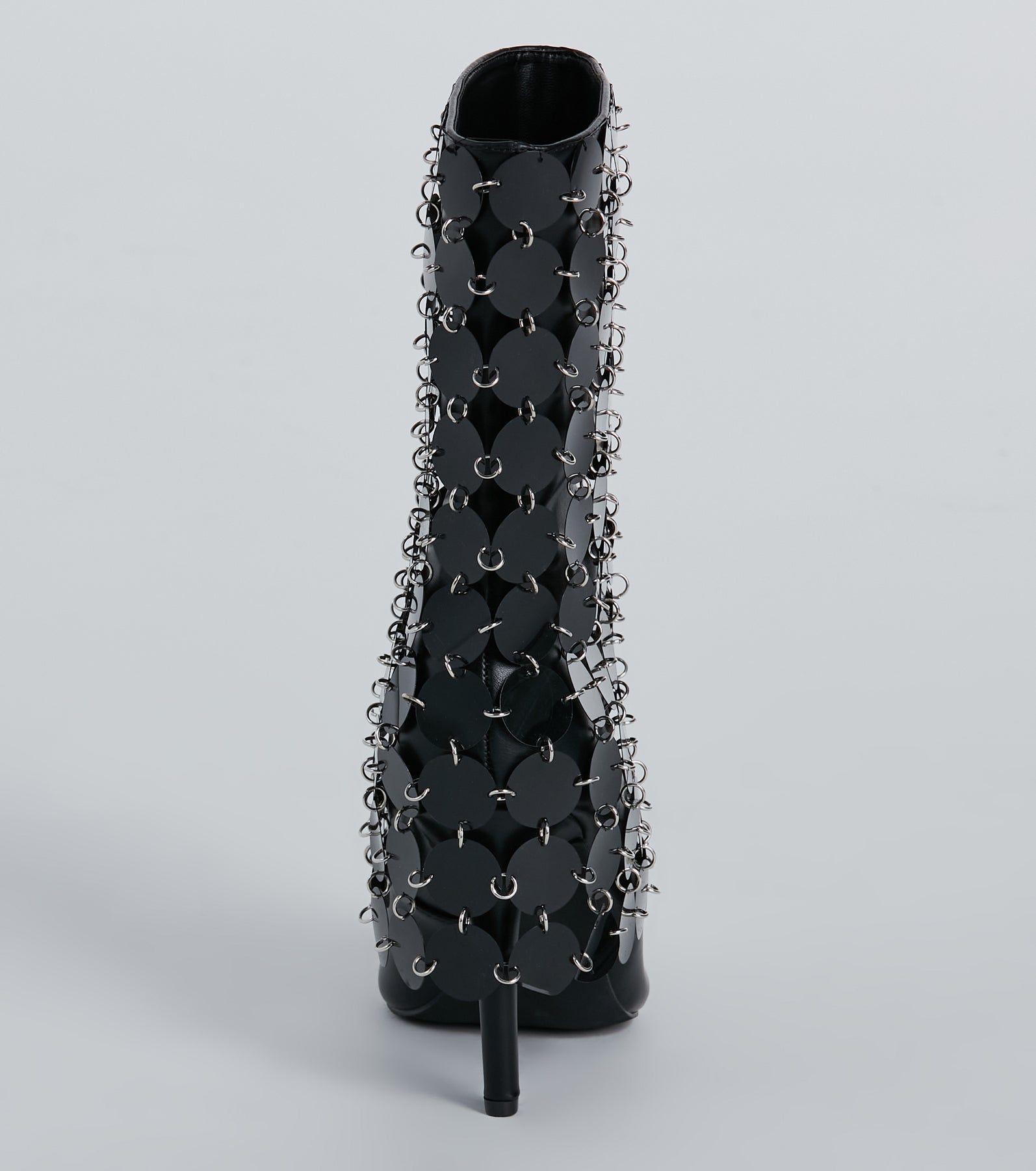 Oleander Sequin Embellished Stiletto Boots