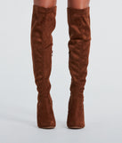 Strut Your Stuff Lace-Up Over-The-Knee Boots