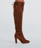Strut Your Stuff Lace-Up Over-The-Knee Boots