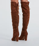 Strut Your Stuff Lace-Up Over-The-Knee Boots