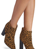 Spotted In Leopard Booties for 2022 festival outfits, festival dress, outfits for raves, concert outfits, and/or club outfits