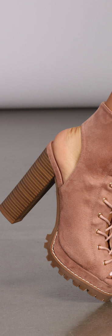 Lace Up With Style Heels are chic ladies' shoes to complete your best 2023 outfits. They come in a variety of trendy women's shoe styles like platforms and dressy low-heels, & are available in wide widths for better comfort.