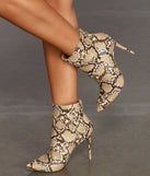 Fierce Fang Stiletto Booties are chic ladies' shoes to complete your best 2023 outfits. They come in a variety of trendy women's shoe styles like platforms and dressy low-heels, & are available in wide widths for better comfort.