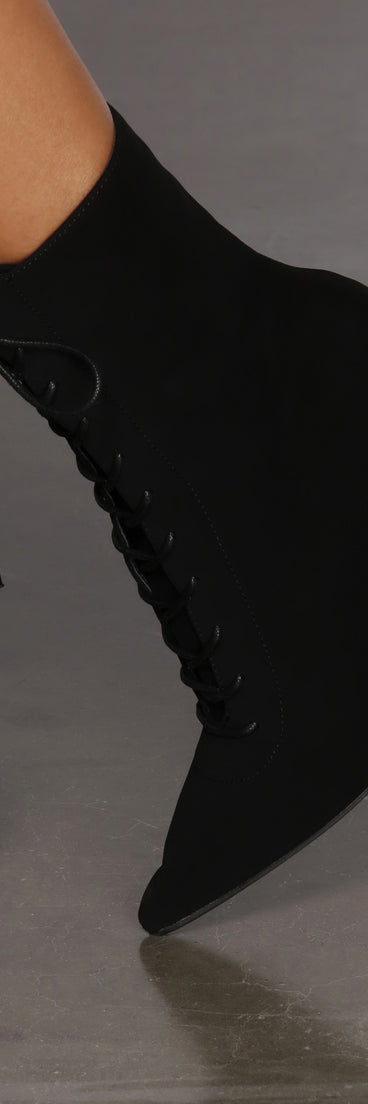 Vic Victorian Stiletto Booties are chic ladies' shoes to complete your best 2023 outfits. They come in a variety of trendy women's shoe styles like platforms and dressy low-heels, & are available in wide widths for better comfort.