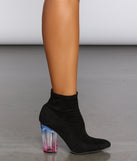 She's A Boss Lucite Booties is a trendy pick to create 2023 festival outfits, festival dresses, outfits for concerts or raves, and complete your best party outfits!