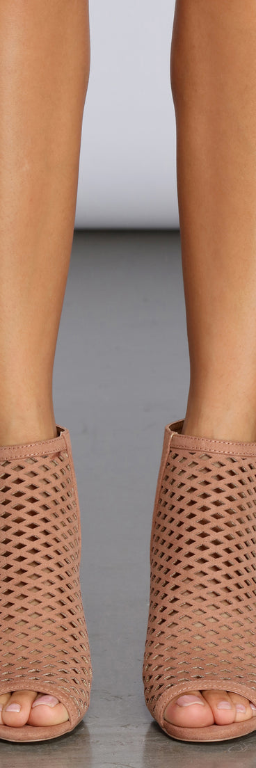 See You Peep Toe Booties for 2022 festival outfits, festival dress, outfits for raves, concert outfits, and/or club outfits