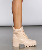 Chunky Commander Lug Sole Boots is a trendy pick to create 2023 concert outfits, festival dresses, outfits for raves, or to complete your best party outfits or clubwear!