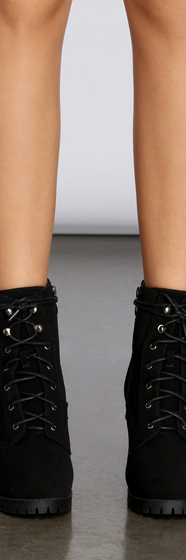 Walk My Way Quilted Faux Suede Booties are chic ladies' shoes to complete your best 2023 outfits. They come in a variety of trendy women's shoe styles like platforms and dressy low-heels, & are available in wide widths for better comfort.