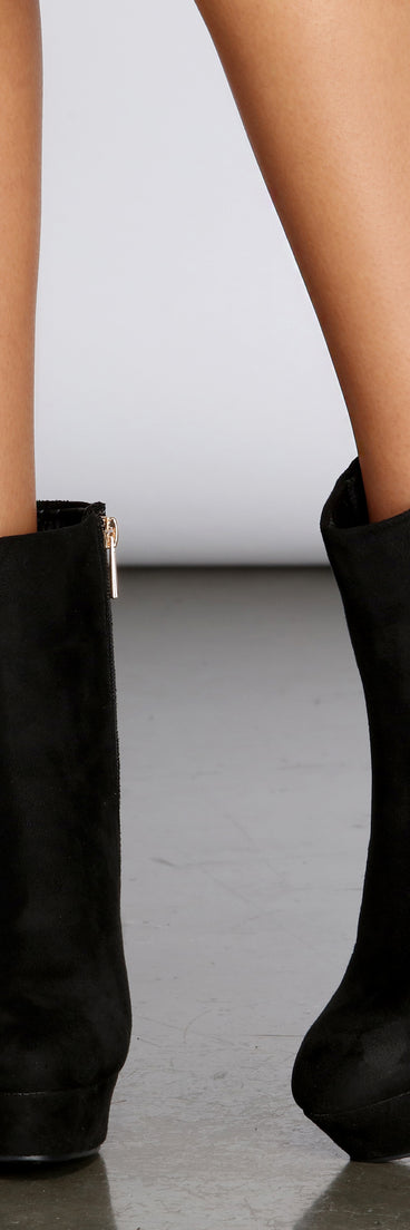 Good Vibes Platform Heel Booties for 2022 festival outfits, festival dress, outfits for raves, concert outfits, and/or club outfits