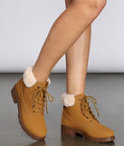 Snow Day Faux Fur Trim Combat Boots are chic ladies' shoes to complete your best 2023 outfits. They come in a variety of trendy women's shoe styles like platforms and dressy low-heels, & are available in wide widths for better comfort.