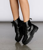 Don't Mess With Me Platform Combat Boots for 2022 festival outfits, festival dress, outfits for raves, concert outfits, and/or club outfits