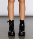 Don't Mess With Me Platform Combat Boots for 2022 festival outfits, festival dress, outfits for raves, concert outfits, and/or club outfits