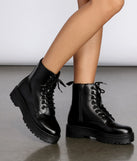 Don't Mess With Me Platform Combat Boots for 2022 festival outfits, festival dress, outfits for raves, concert outfits, and/or club outfits