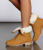 Sherpa Lined Combat Boots is a trendy pick to create 2023 festival outfits, festival dresses, outfits for concerts or raves, and complete your best party outfits!