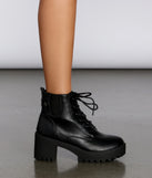 Can't Stop Won't Stop Lug Boots is a trendy pick to create 2023 concert outfits, festival dresses, outfits for raves, or to complete your best party outfits or clubwear!