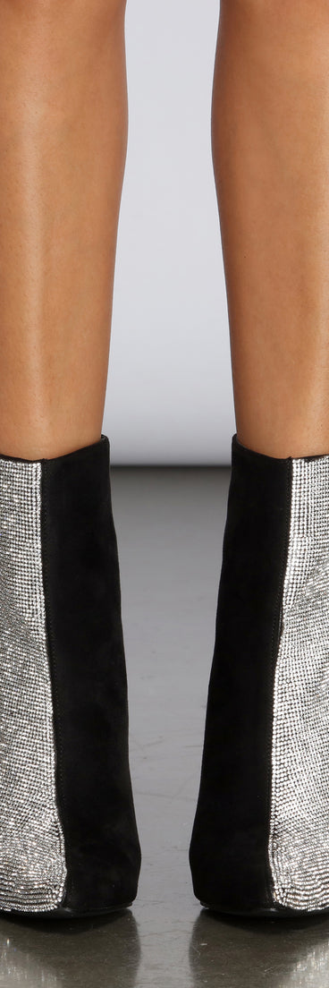 Best Of Both Worlds Rhinestone Booties is a trendy pick to create 2023 festival outfits, festival dresses, outfits for concerts or raves, and complete your best party outfits!