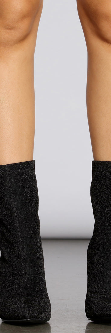 Glitter Diva Ankle Sock Booties are chic ladies' shoes to complete your best 2023 outfits. They come in a variety of trendy women's shoe styles like platforms and dressy low-heels, & are available in wide widths for better comfort.