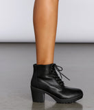 Take Charge Lace Up Boots are chic ladies' shoes to complete your best 2023 outfits. They come in a variety of trendy women's shoe styles like platforms and dressy low-heels, & are available in wide widths for better comfort.