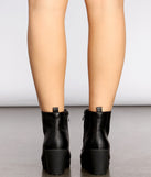Kickin' It Faux Leather Lace Up Booties are chic ladies' shoes to complete your best 2023 outfits. They come in a variety of trendy women's shoe styles like platforms and dressy low-heels, & are available in wide widths for better comfort.