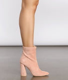 All Things Femme Faux Suede Booties is a trendy pick to create 2023 concert outfits, festival dresses, outfits for raves, or to complete your best party outfits or clubwear!