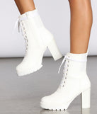 Total Command Combat Booties is a trendy pick to create 2023 concert outfits, festival dresses, outfits for raves, or to complete your best party outfits or clubwear!
