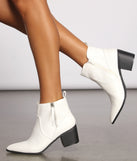 Wild Thing Block Heel Booties are chic ladies' shoes to complete your best 2023 outfits. They come in a variety of trendy women's shoe styles like platforms and dressy low-heels, & are available in wide widths for better comfort.