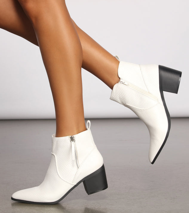 Wild Thing Block Heel Booties are chic ladies' shoes to complete your best 2023 outfits. They come in a variety of trendy women's shoe styles like platforms and dressy low-heels, & are available in wide widths for better comfort.