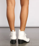 Wild Thing Block Heel Booties are chic ladies' shoes to complete your best 2023 outfits. They come in a variety of trendy women's shoe styles like platforms and dressy low-heels, & are available in wide widths for better comfort.