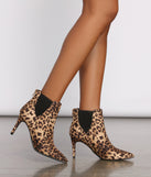 Feelin' Fierce Leopard Print Stiletto Booties are chic ladies' shoes to complete your best 2023 outfits. They come in a variety of trendy women's shoe styles like platforms and dressy low-heels, & are available in wide widths for better comfort.