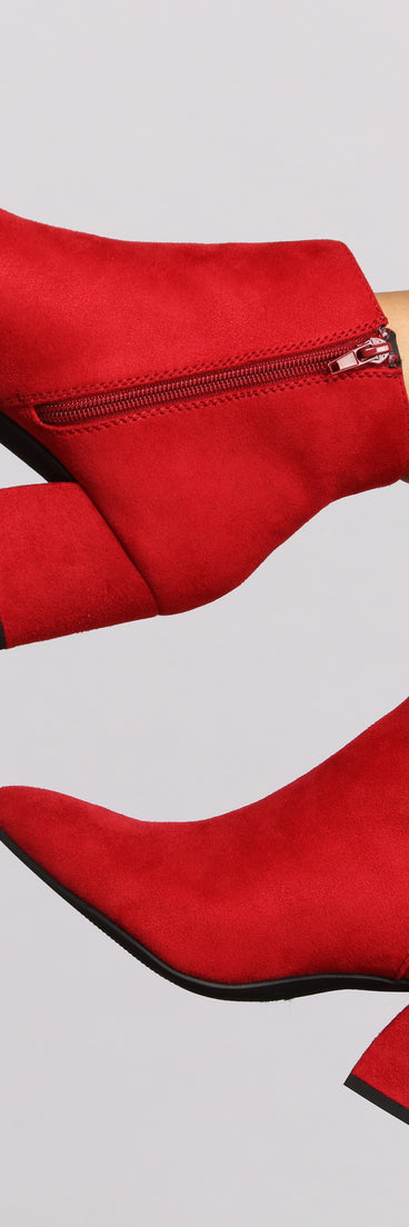 Lady In Red Block Heel Booties are chic ladies' shoes to complete your best 2023 outfits. They come in a variety of trendy women's shoe styles like platforms and dressy low-heels, & are available in wide widths for better comfort.