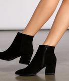 Step Out In Style Block Heel Booties are chic ladies' shoes to complete your best 2023 outfits. They come in a variety of trendy women's shoe styles like platforms and dressy low-heels, & are available in wide widths for better comfort.