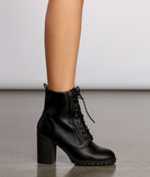 Trendy Moves Lace-Up Combat Booties are chic ladies' shoes to complete your best 2023 outfits. They come in a variety of trendy women's shoe styles like platforms and dressy low-heels, & are available in wide widths for better comfort.