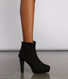 Faux Suede Platform Lace-Up Booties are chic ladies' shoes to complete your best 2023 outfits. They come in a variety of trendy women's shoe styles like platforms and dressy low-heels, & are available in wide widths for better comfort.