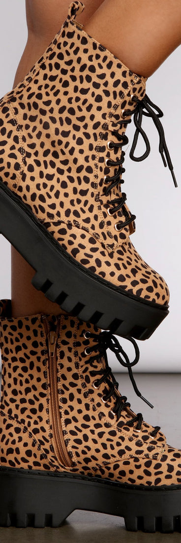 Fierce And Fab Faux Suede Combat Boots are chic ladies' shoes to complete your best 2023 outfits. They come in a variety of trendy women's shoe styles like platforms and dressy low-heels, & are available in wide widths for better comfort.