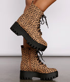 Fierce And Fab Faux Suede Combat Boots are chic ladies' shoes to complete your best 2023 outfits. They come in a variety of trendy women's shoe styles like platforms and dressy low-heels, & are available in wide widths for better comfort.
