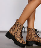 Fierce And Fab Faux Suede Combat Boots are chic ladies' shoes to complete your best 2023 outfits. They come in a variety of trendy women's shoe styles like platforms and dressy low-heels, & are available in wide widths for better comfort.
