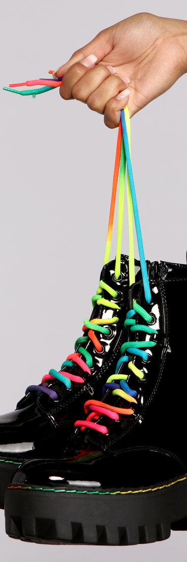 Make A Statement Faux Leather Combat Boots are chic ladies' shoes to complete your best 2023 outfits. They come in a variety of trendy women's shoe styles like platforms and dressy low-heels, & are available in wide widths for better comfort.