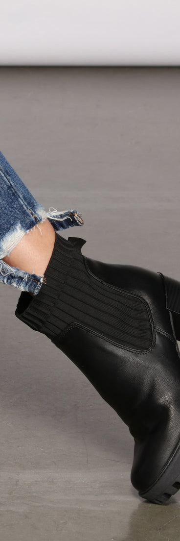 Ever So Edgy Lug Sole Heeled Boots are chic ladies' shoes to complete your best 2023 outfits. They come in a variety of trendy women's shoe styles like platforms and dressy low-heels, & are available in wide widths for better comfort.