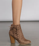 Stacked on Style Faux Suede Booties are chic ladies' shoes to complete your best 2023 outfits. They come in a variety of trendy women's shoe styles like platforms and dressy low-heels, & are available in wide widths for better comfort.
