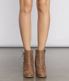 Stacked on Style Faux Suede Booties are chic ladies' shoes to complete your best 2023 outfits. They come in a variety of trendy women's shoe styles like platforms and dressy low-heels, & are available in wide widths for better comfort.