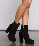 Effortlessly Edgy Block Heel Booties are chic ladies' shoes to complete your best 2023 outfits. They come in a variety of trendy women's shoe styles like platforms and dressy low-heels, & are available in wide widths for better comfort.
