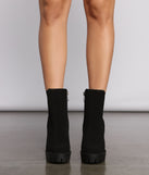 Effortlessly Edgy Block Heel Booties are chic ladies' shoes to complete your best 2023 outfits. They come in a variety of trendy women's shoe styles like platforms and dressy low-heels, & are available in wide widths for better comfort.